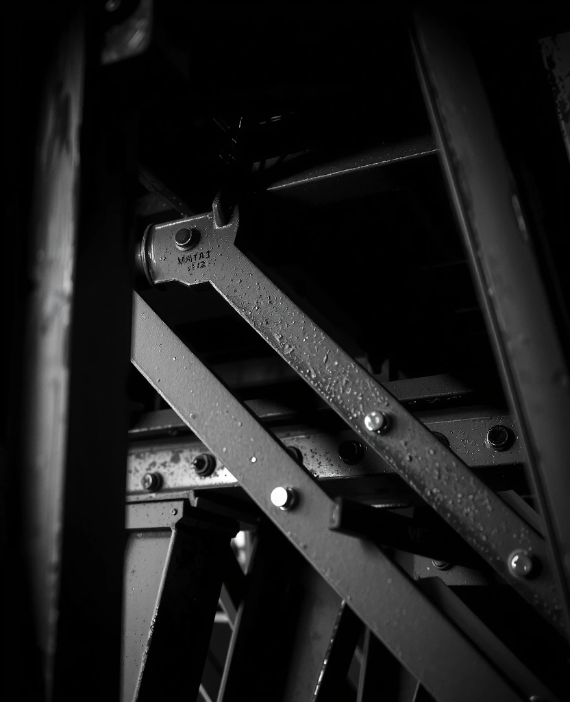 Structure métallique industrielle